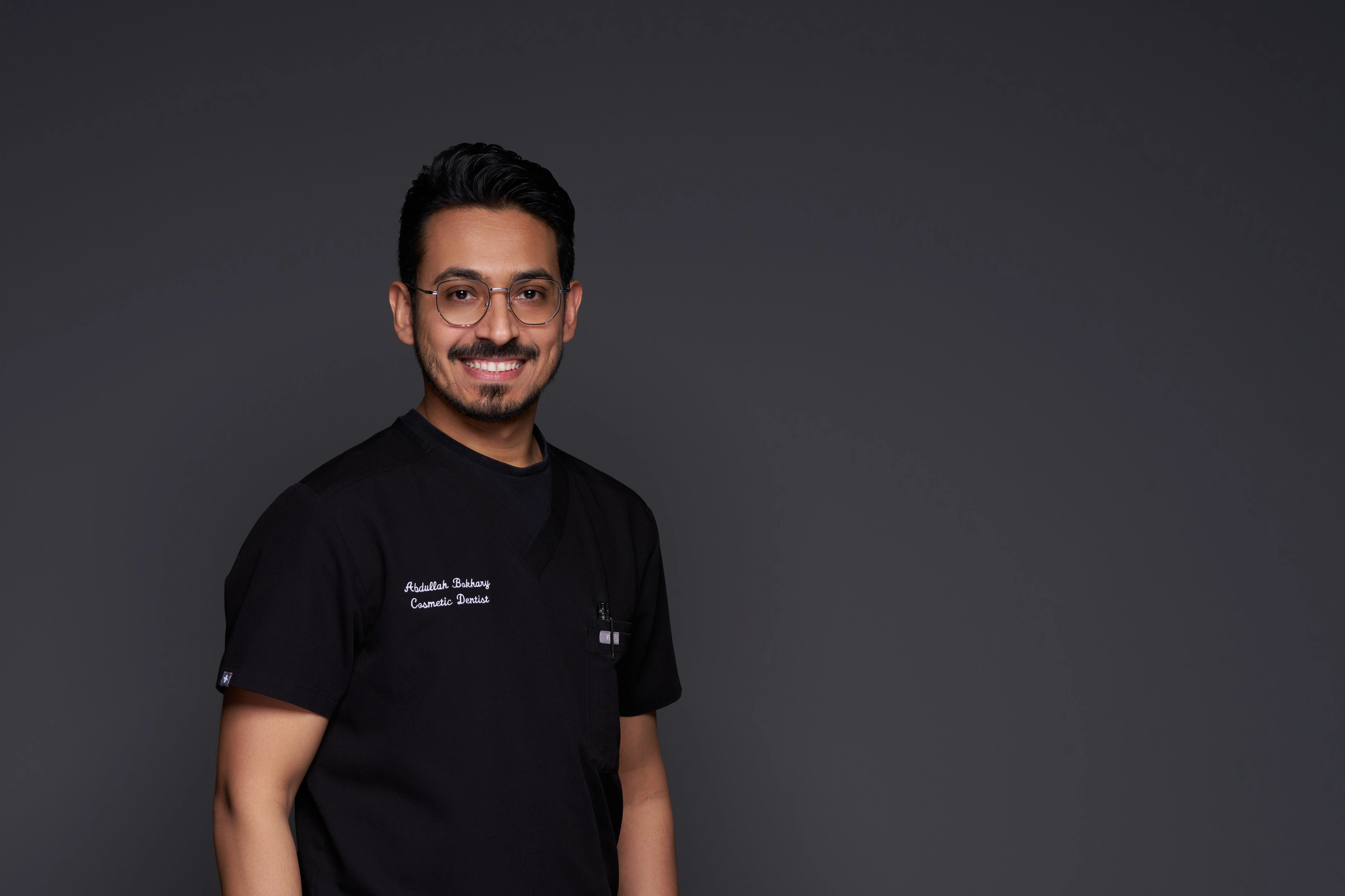 Dr. Abdullah Bokhary at the clinic